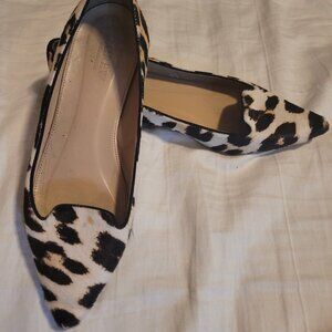 J. Crew Harper Calf Hair Flats